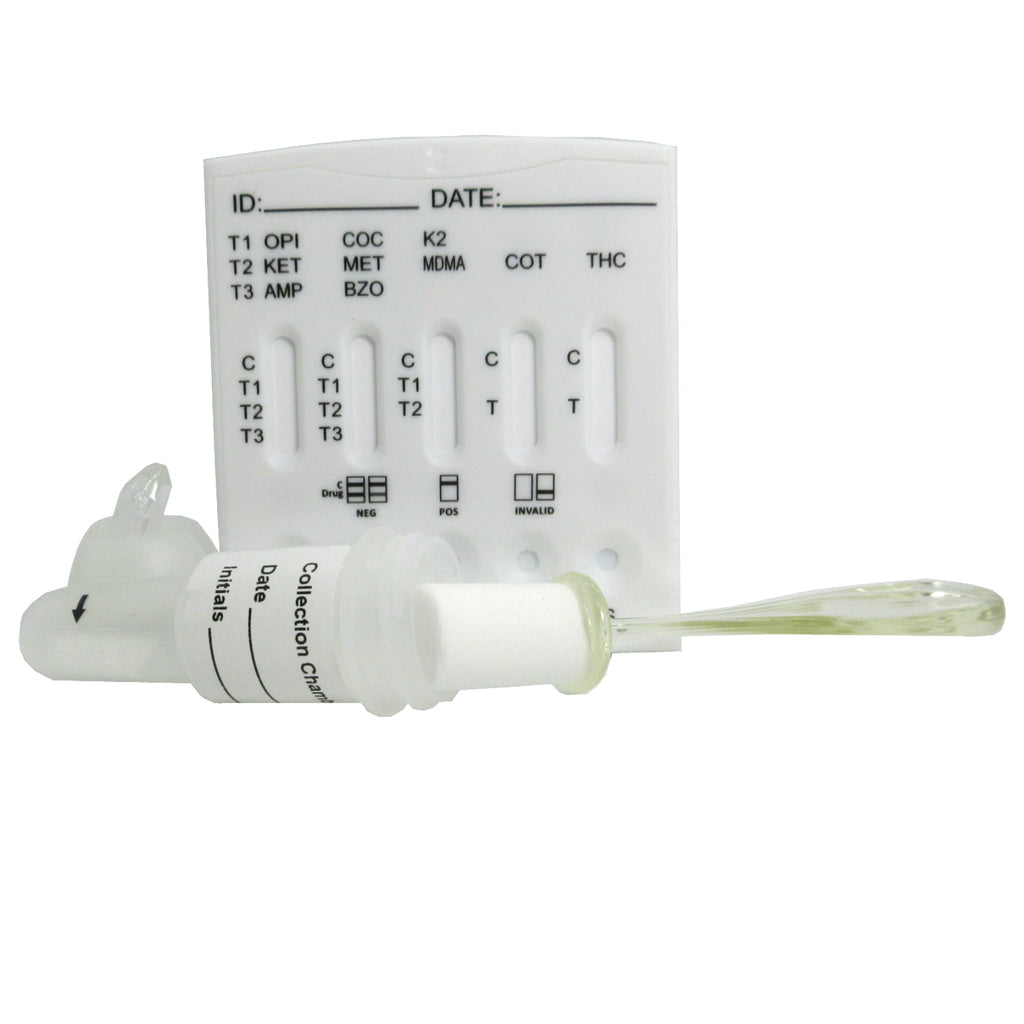 One Step 10 Drug Saliva Test