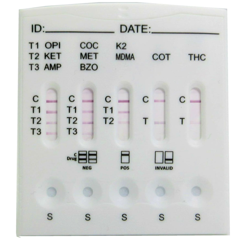 One Step 10 Drug Saliva Test