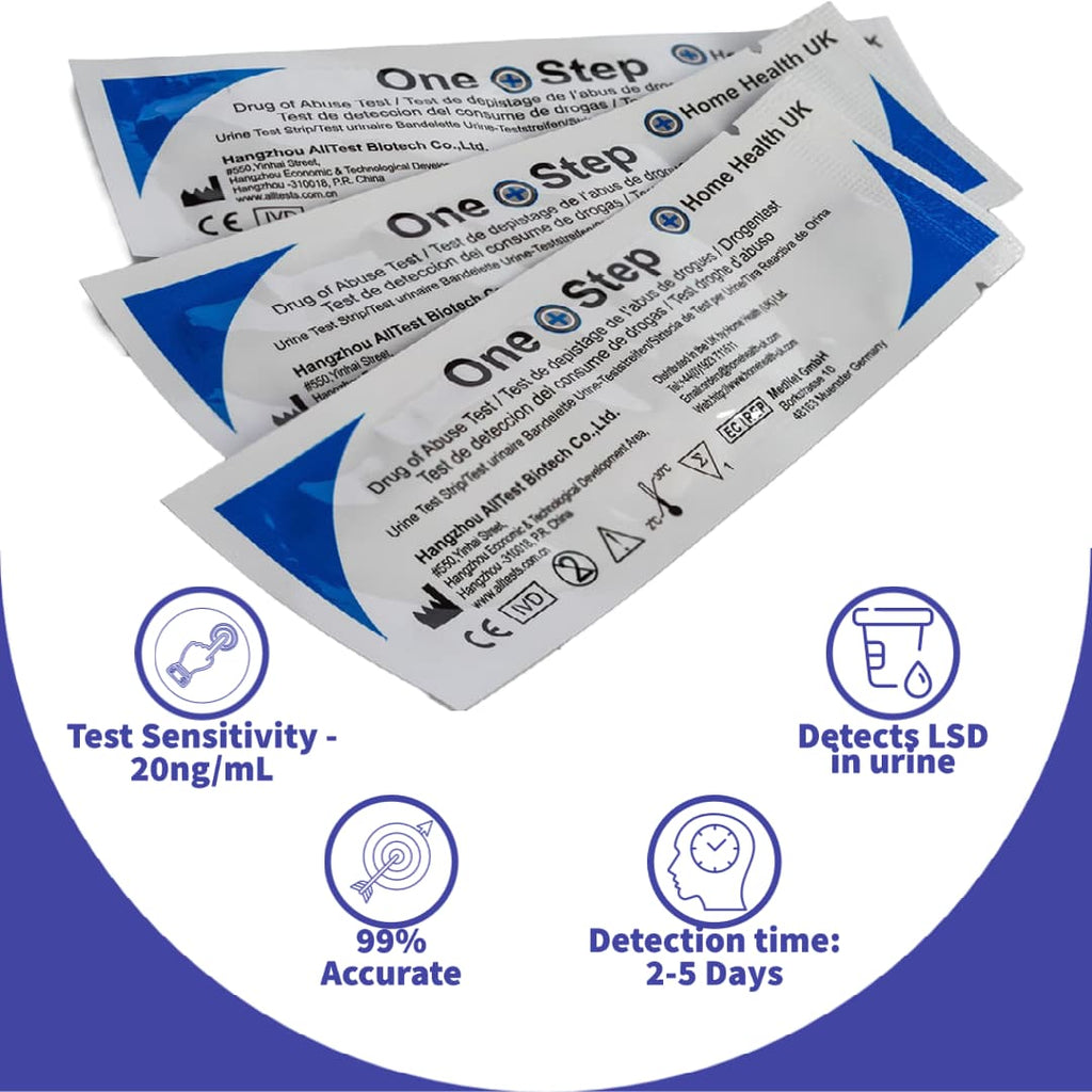 How to Use One Step LSD Urine Drug Strip Test
