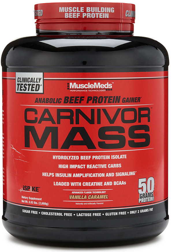 Carnivor Mass, Strawberry - 2698 grams