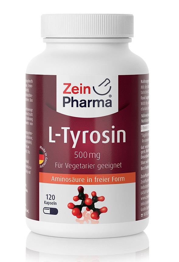 L-Tyrosine, 500mg - 120 caps