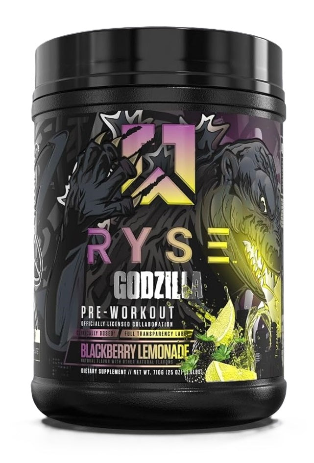 Godzilla Pre-Workout, Blackberry Lemonade (EAN 850041914176) - 710 grams