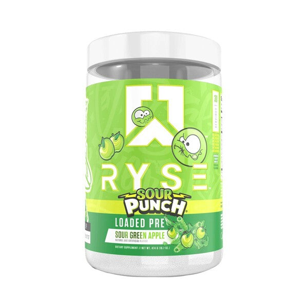Loaded Pre, Sour Punch Green Apple - 474 grams