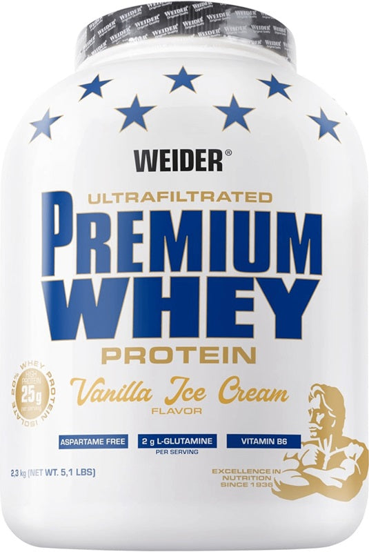 Premium Whey, Vanilla Ice Cream - 2300 grams
