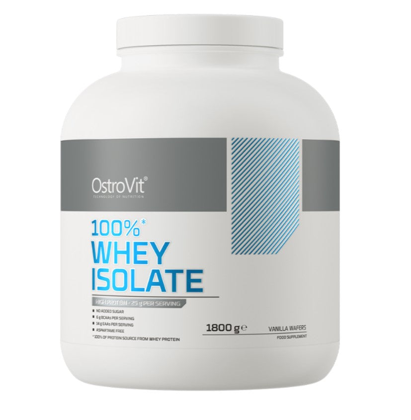 100% Whey Isolate, Vanilla Wafers - 1800 grams