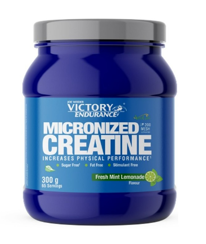 Joe Weider Victory Endurance Micronized Creatine, Fresh Mint Lemonade - 300 grams
