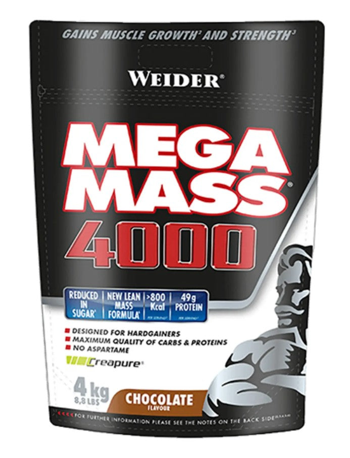 Mega Mass 4000, Chocolate - 4000 grams