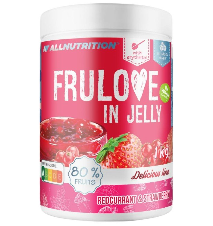 Frulove In Jelly, Redcurrant & Strawberry - 1000 grams