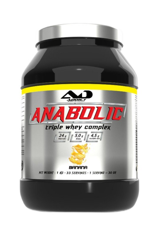 Anabolic Triple Whey Complex, Banana - 1000 grams